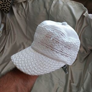 INC Crochet Packable Ball Hat